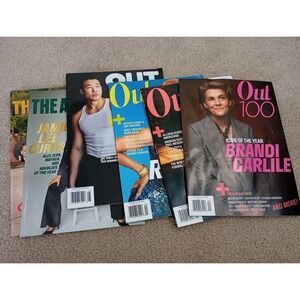 Out Magazine The Advocate Lot 6 Total 2024 Joel Kim RuPaul Colman